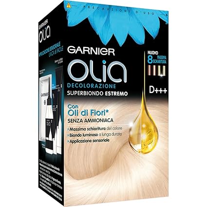 Garnier Olia Decolorazione Senza Ammoniaca Elevata Schiaritura Del Colore Superbiondo Estremo D