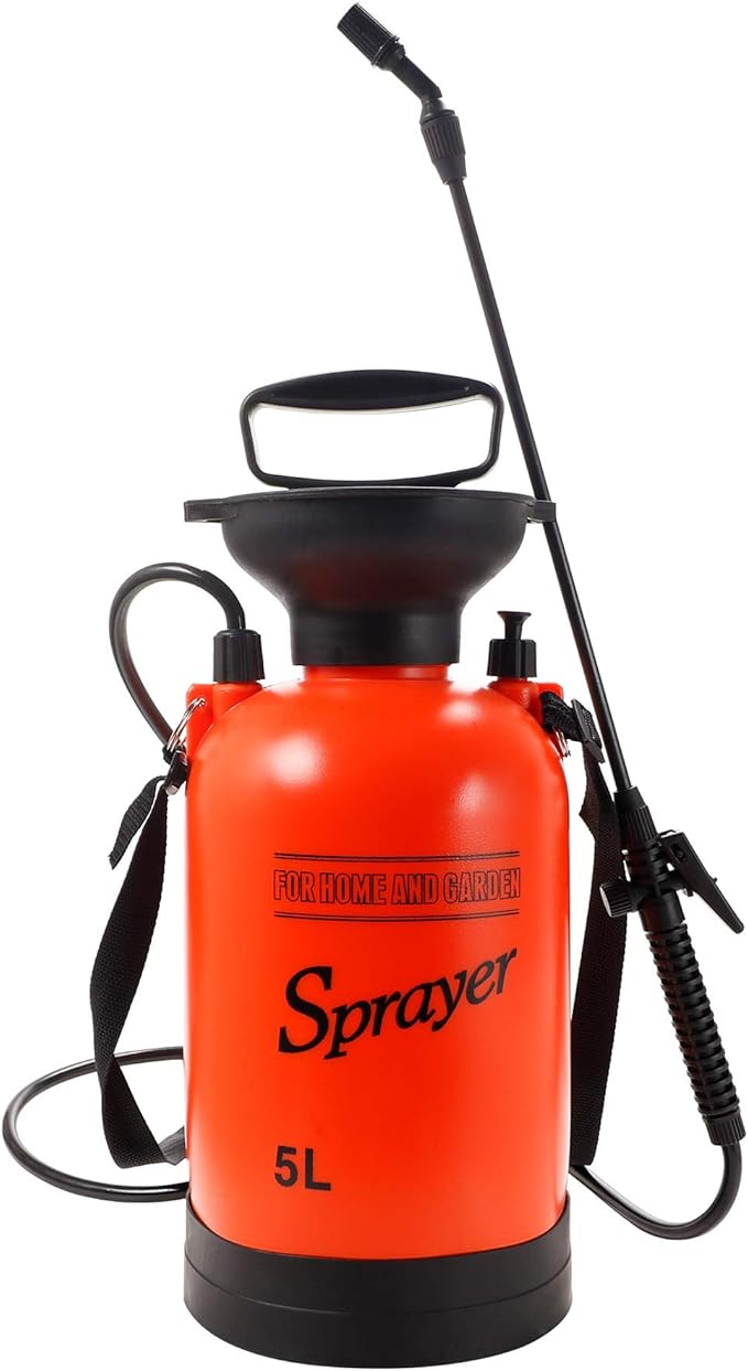 FLORA GUARD Pump Sprayer 5 Litre Portable Pressure Sprayers Includes