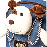 Naturally KIDS Toddler Backpack with Stuffed Animal Dog Plush Toy for Girls Boys view 8