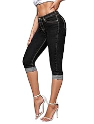 Hybrid & Company Women's Stretchy Slim Fit Denim