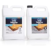 TotalBoat Table Top Epoxy Resin Kit - 2 Gallon Crystal Clear Epoxy with High Gloss & UV-Resistance - Easy 1:1 Ratio for Bar and Table Coating, Woodworking, and Resin Art Casting