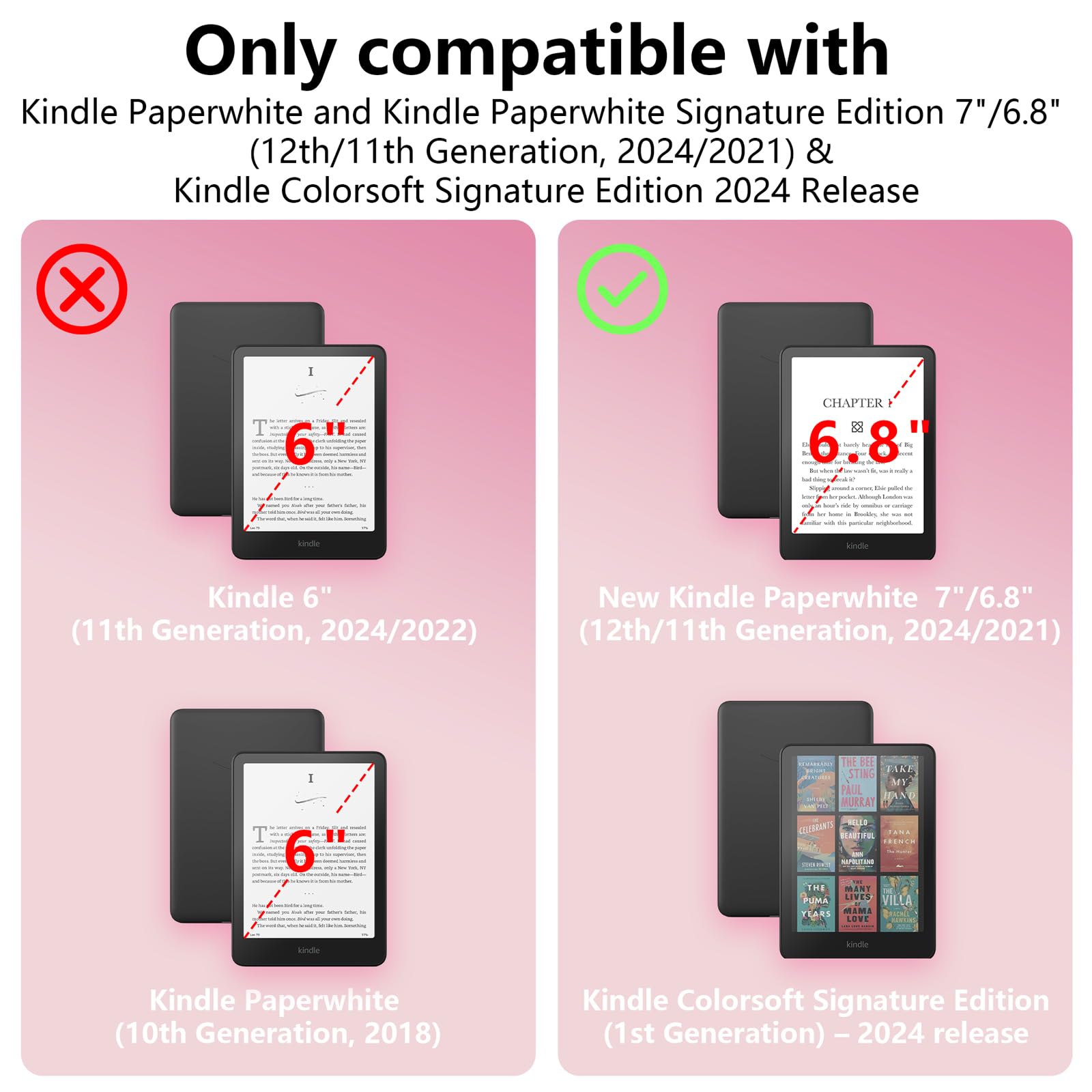 Lainergie Case for Kindle Paperwhite 7