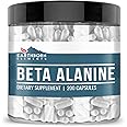 Earthborn Elements Beta-Alanine 200 Capsules, Pure & Undiluted, No Additives