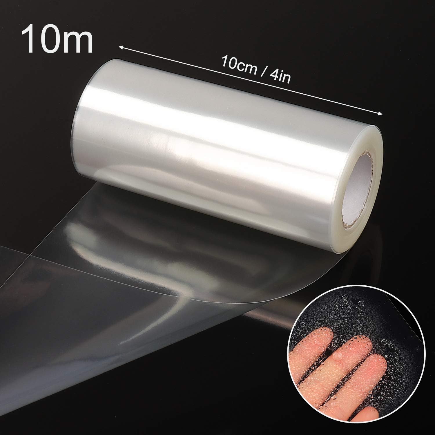Sinwind Collier A Gateau 10m X 10cm Rouleaux Rubans Transparents Cercle De Patissie Pour Gateaux Mousse Pp Pour Entourer Les Gateaux Colliers A Gateau Cercles Et Cadres Ustensiles A Patisserie Cuisine Et