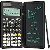 ti voyage 200 calculator Upgraded 991ES Plus Desktop Scientific Calculator, ROATEE Multiview 4-Line Display with Erasable LCD Writing Tablet, Solar Ba