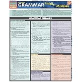 Common Grammar Pitfalls &amp; Mistakes: QuickStudy Laminated Reference Guide