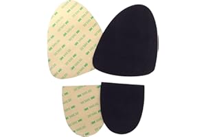Soles2dance Suede Soles with Industrial-Strength Adhesive Backing. Turn Sneakers or Resole Old Dance Shoes. Black, Unisex-Adults, Dance-Shoe-Accessory, Sole