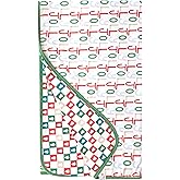 Copper Pearl Jumbo Premium Knit 3 Layer Stretchy Throw Blanket Jolly