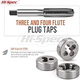 Hi-Spec 39pc Imperial SAE & Metric Tap & Die Set with Wrenches & Gauge view 6