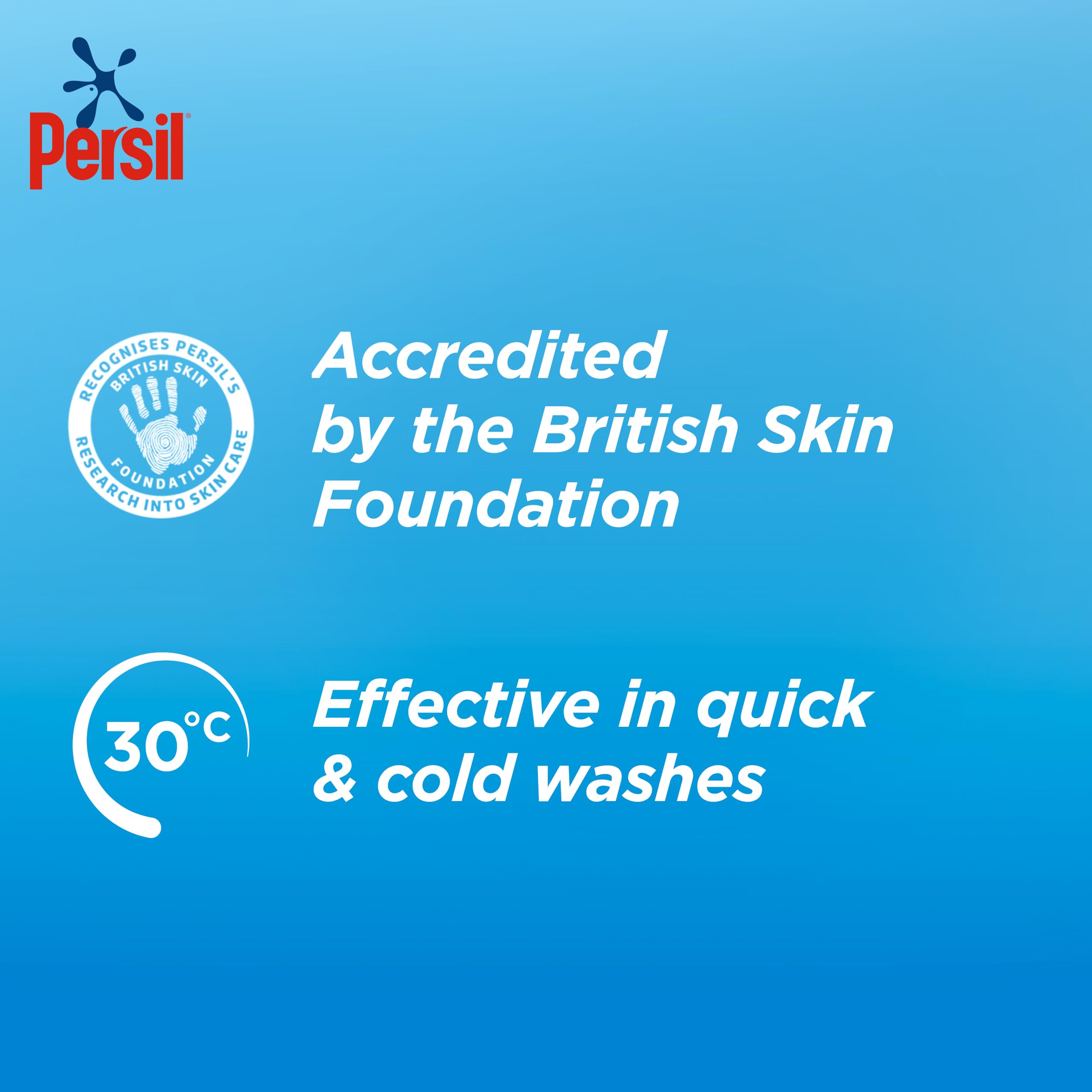 Persil Non Bio 3 in 1 Washing Capsules laundry capsules gentle next to sensitive skin for outstanding stain removal in quick & cold washes 48 washes