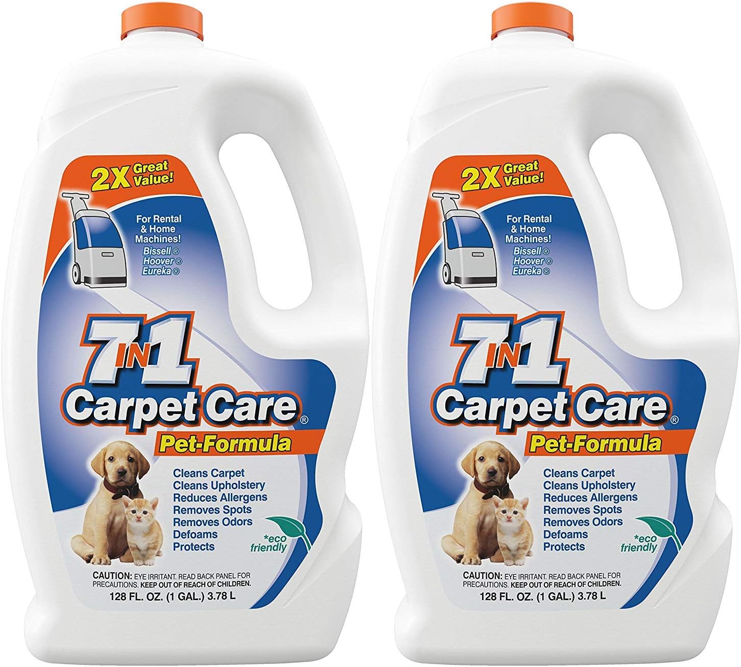 Amazon Com 7in1 Carpet Care Pet Formula Carpet Cleaning Solution 2 Pack Health Personal Care