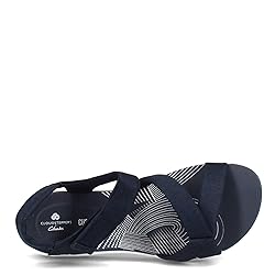 Clarks Women's Arla Gracie Wedge Sandal, Navy