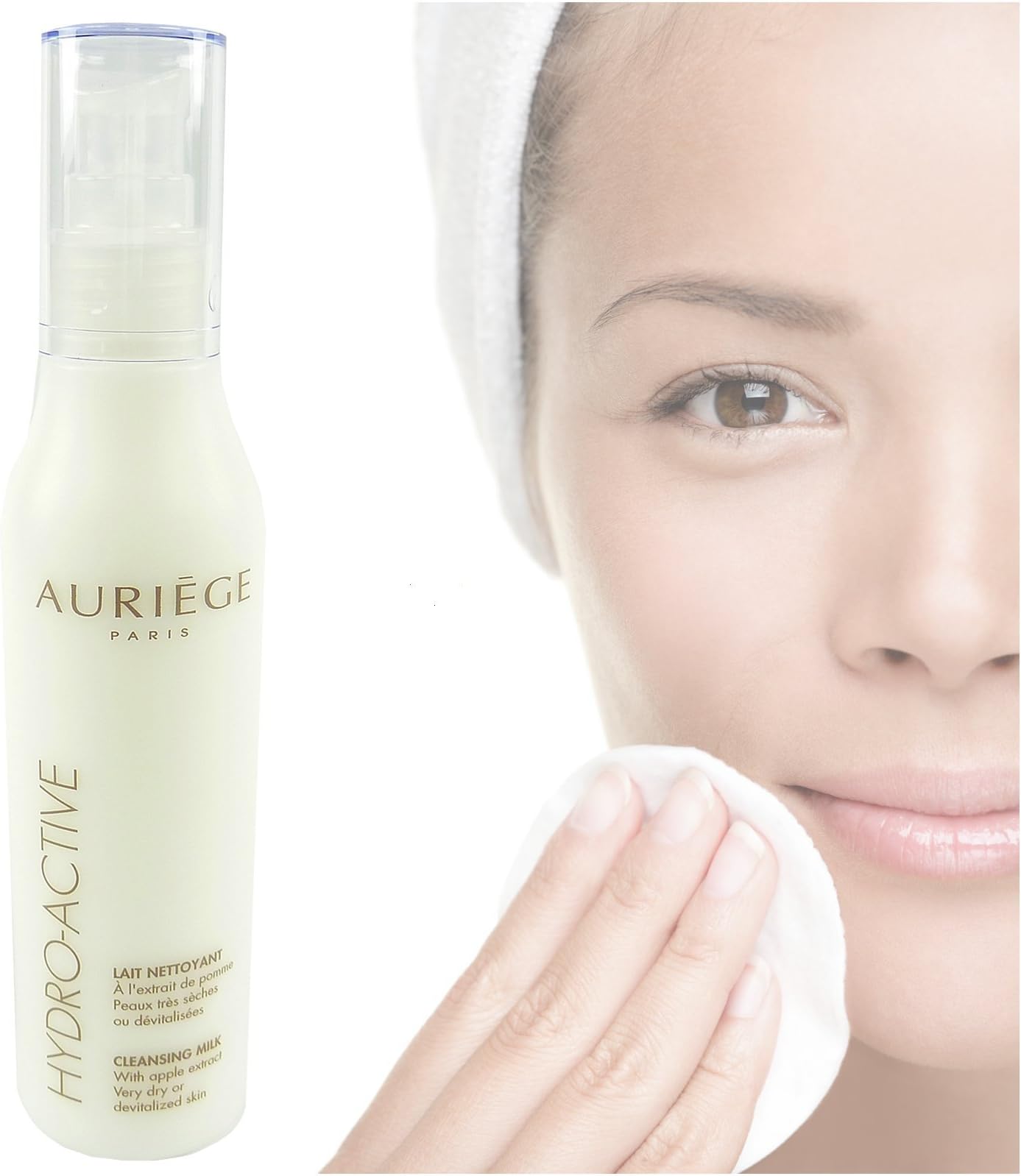 Auriege Paris - Hydro Active - Cleansing Milk - apple extract - dry skin - 1x 200ml