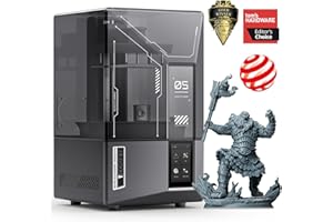 ELEGOO Mars 5 Ultra Resin 3D Printer with 7" 9K Mono LCD, 150mm/h High Speed Printing, Smart Automatic Leveling, Intelligent Detection, WiFi-Transfer, Printing Size of 6.04 x 3.06 x 6.49 inch