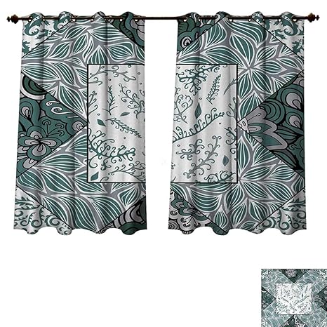 Amazon Com Anzhouqux Boho Blackout Curtains Panels For