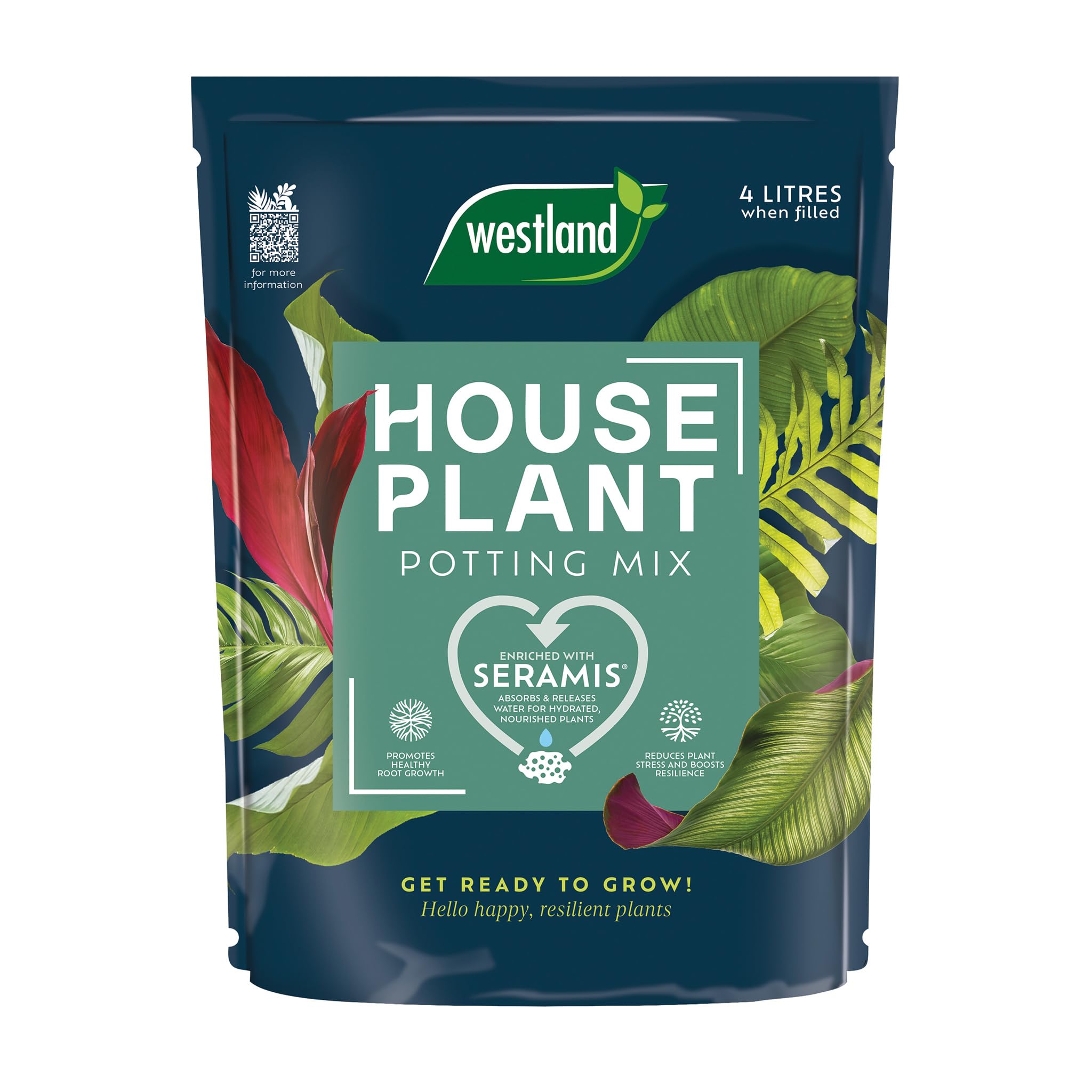 Westland Houseplant Potting Mix 4L Peat Free Soil
