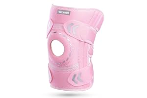 Knee Support Brace for Women Men, Knee Brace for Meniscus Tear, Arthritis Pain, Adjustable Knee Compression Brace with Side S