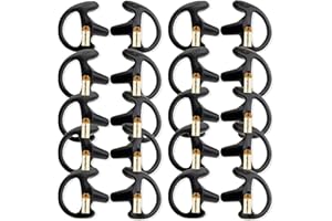 Lsgoodcare 10Pairs Replacement Earmold Earbud (Left and Right Ear) for Two Way Radio Acoustic Coil Tube Earpiece - Open Ear I