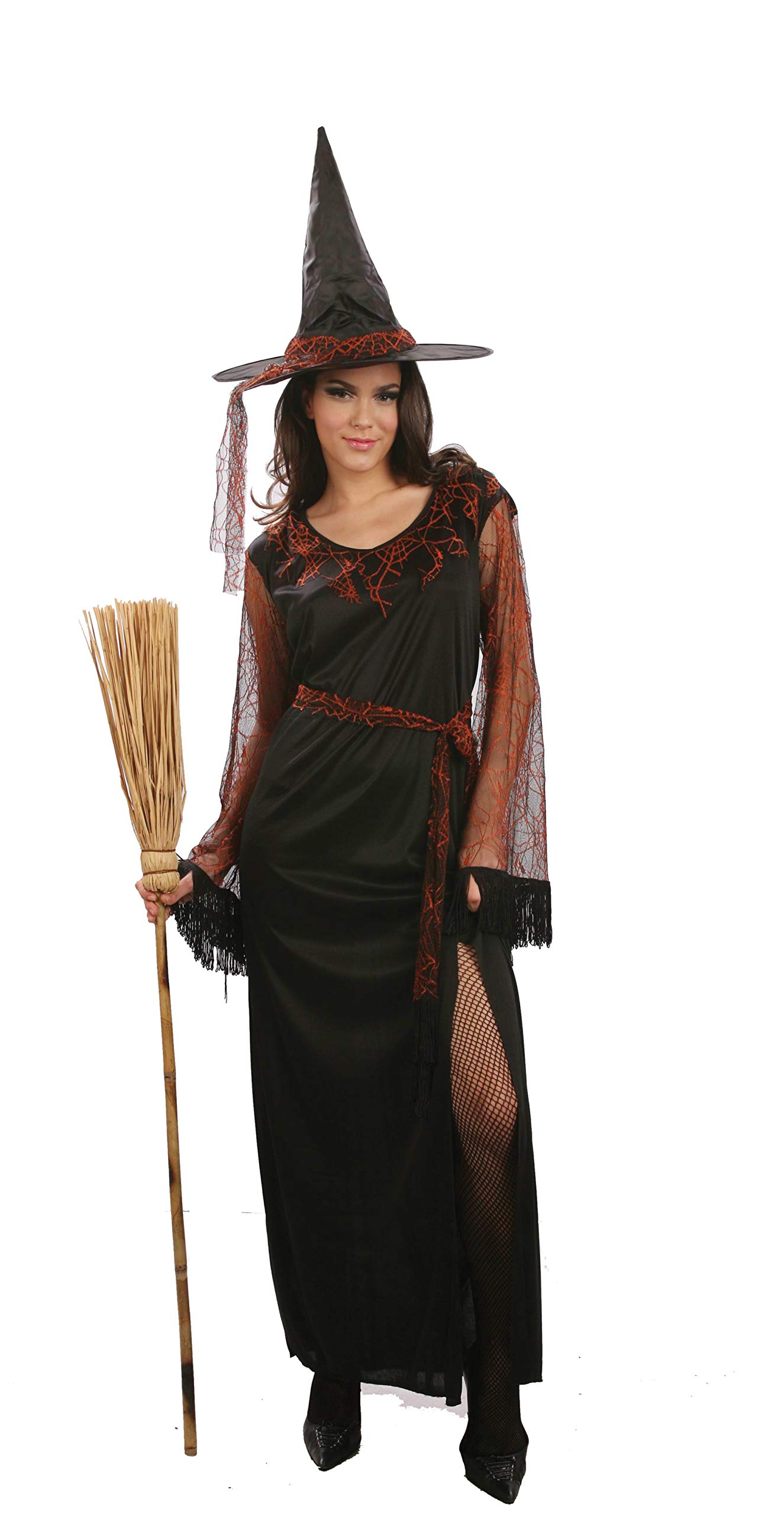 Ciao 62122 Disguise, Adult, Black, One Size 40-42