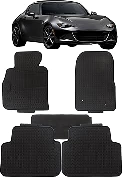 Amazon Com Floor Mat For Mazda 3 Eccpp Breathable Car Floor Liners 5pcs Set New Front Rear Mats For 2016 2017 Mazda 3 All Weather Heavy Duty Floor Protection Black Automotive