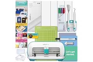 Cricut Joy Machine and Smart Label Vinyl, Pen Pack and Tool Set Bundle - Portable Craft Cutting Machine and Writable Vinyl - DIY Home, Office, Classroom and Food Organization, Label Maker and Supplies
