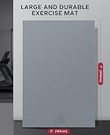 HAPBEAR Large Yoga Mat 183x122cm 8mm Non-Slip Ultra Durable Home Gym view 2