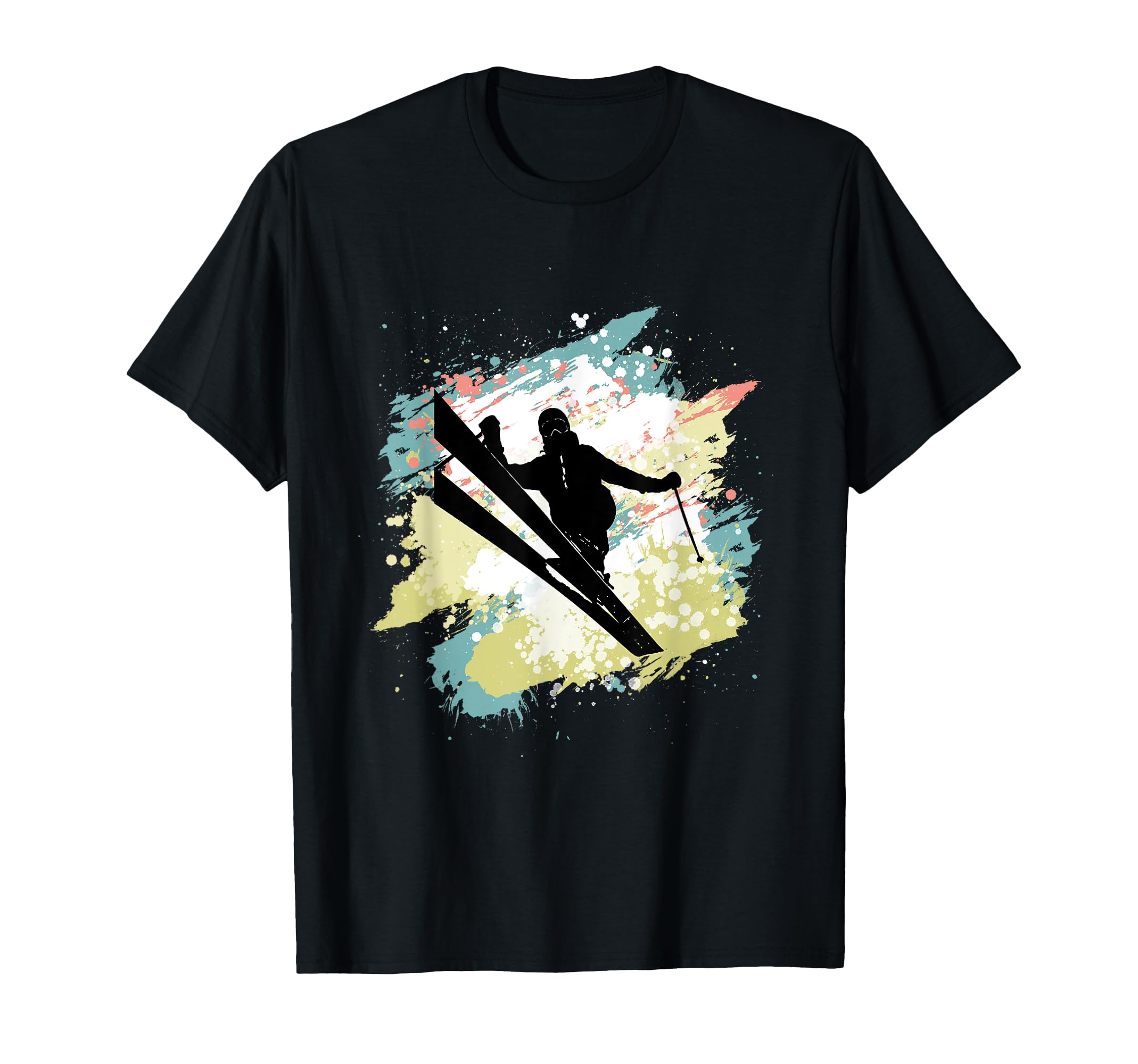 Skiing with friends for skiers T-Shirt