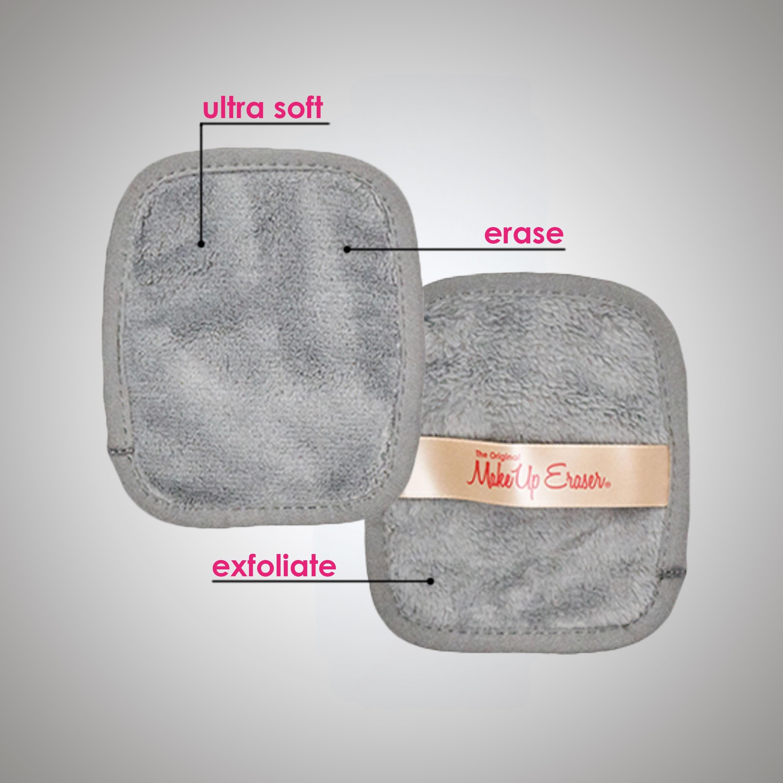 The Original MakeUp Eraser, 7-Day Set, Erase All Makeup with Just Water, Including Waterproof Mascara, Eyeliner, Foundation, Lipstick, Sunscreen, and More! 7ct