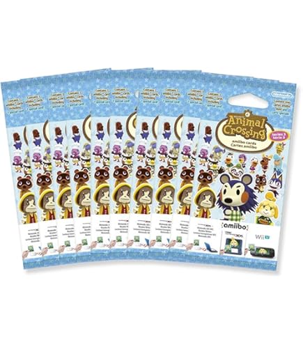 Animal Crossing Video Games - 4 Packs From Series 1-4 (Nintendo) - Brand New Animal Crossing Amiibo Cards Animal Crossing Video Games - 4 Packs From Series 1-4 (Nintendo) - Brand New Animal Crossing Amiibo Cards