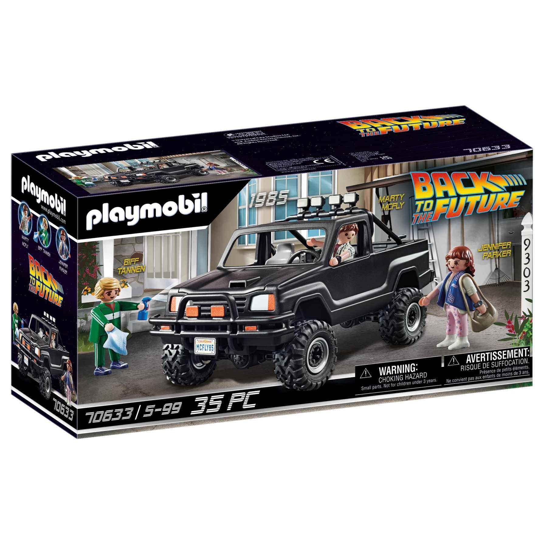 Playmobil Back to the Future 70633 Marty's Pick-up Truck, for Children Ages 5+, Fun Imaginative Role-Play, PlaySets Suitable for Children Ages 4+
