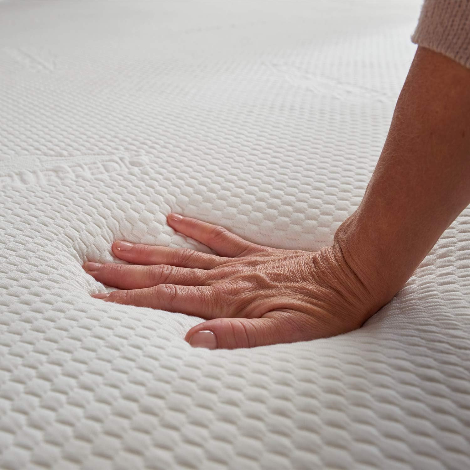 Tempur-Pedic TEMPUR Supreme 3-Inch Mattress Topper, Medium Firm, Queen, White: Home & Kitchen