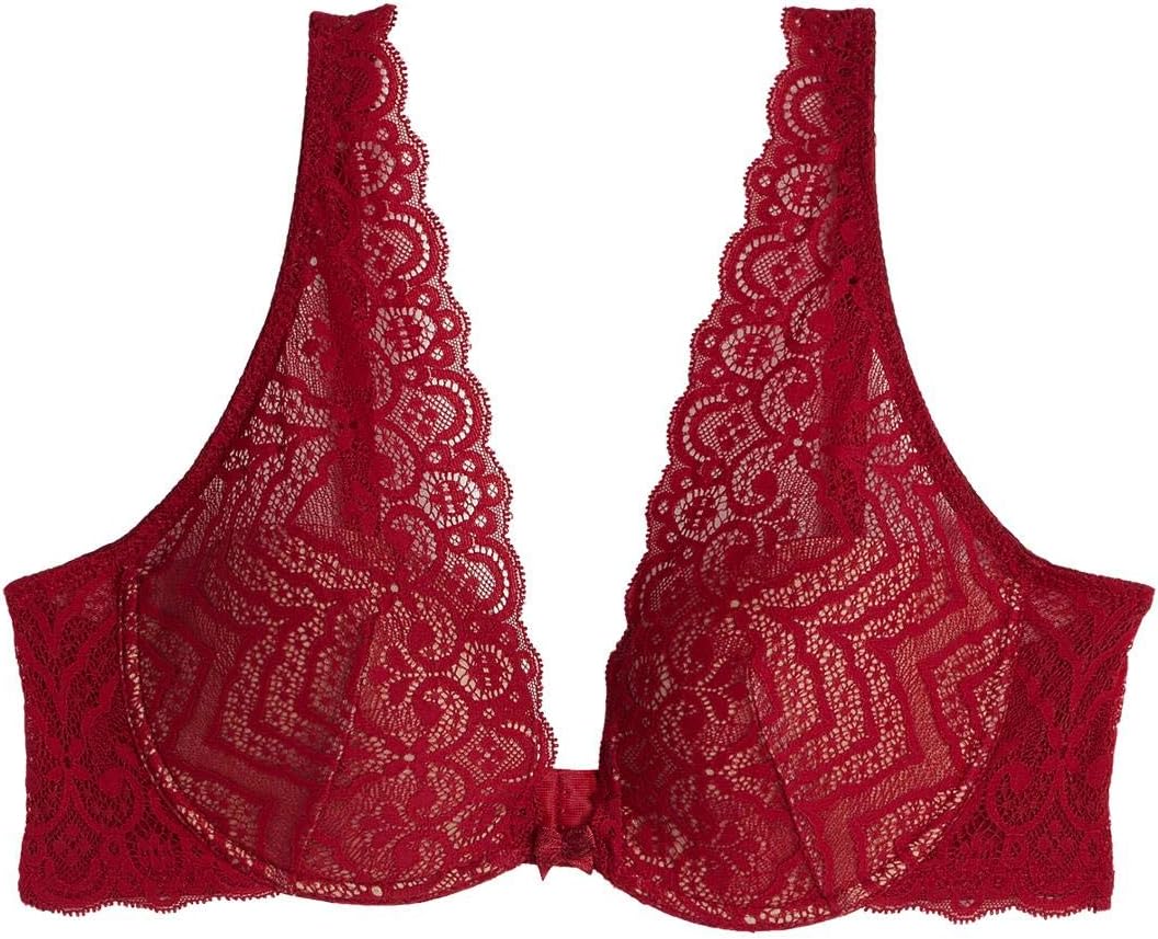 Intimissimi Womens Elena Lace Balconette Bra