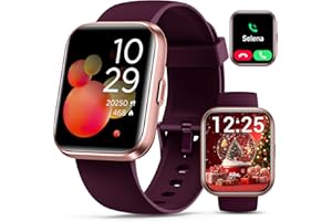 Smartwatch for Women, Compatible with Android &amp; iPhone, 1.8&#x27;&#x27; Fitness Tracker Watch with Alexa, Call &amp; Notification Alerts, Heart Rate &amp; Sleep Monitor, 120 Sports Modes, Waterproof Watch for Women4.3 out of 5 stars 2,9081 offer from $49.99