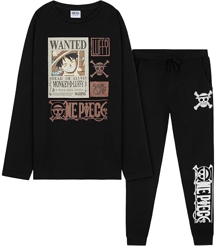 Amazon.com: One Piece Boys Pyjama - Hooded Fleece Pyjama for Boys