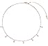 Collier Ras-de-cou étoiles En Or Rose - Acier Inoxydable, 7 Pendentifs, Longueur Réglable - Happiness Boutique