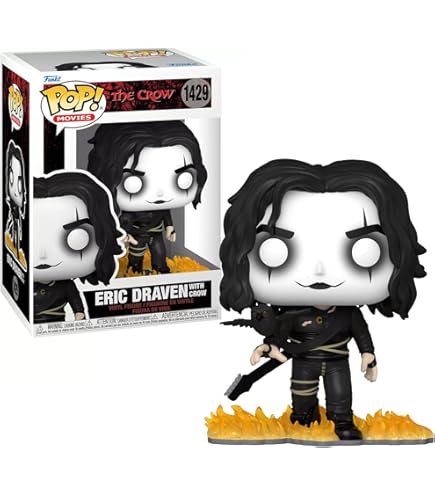 Amazon.com: Funko Pop! Movies: The Crow Vinyl Figure : Toys & Games