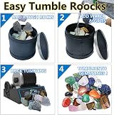 HSHTTKL 1 Pound 1200 Grit Aluminium Oxide Fine Rock Tumbler Polishing Grit view 6