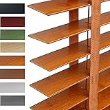 2" Slats Indoor Wood Blinds, Cordless Wooden Window
