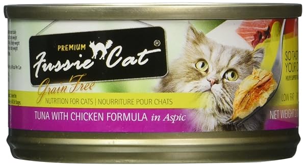 FUSSIE CAT, TUNA CHICKEN 2.8 OUNCES, CASE OF 24