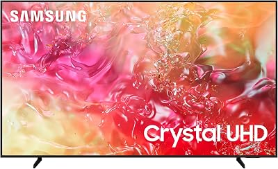 Samsung DU7100 55 inch Crystal UHD Smart TV 4K Tizen Gaming Hub PurColour