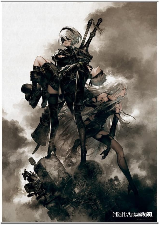 Amazon Nier Automata ウォールスクロール ポスター アニメ 萌えグッズ 通販