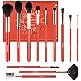 Makeup Brushes Set Professional from an Array of Eyeshadow Foundation Brushes to a Concealer Brush to Eyelash and Blusher Brushes 12 Pcs Make up Brush Kit -the Makeup World is Truly Your Oyster.