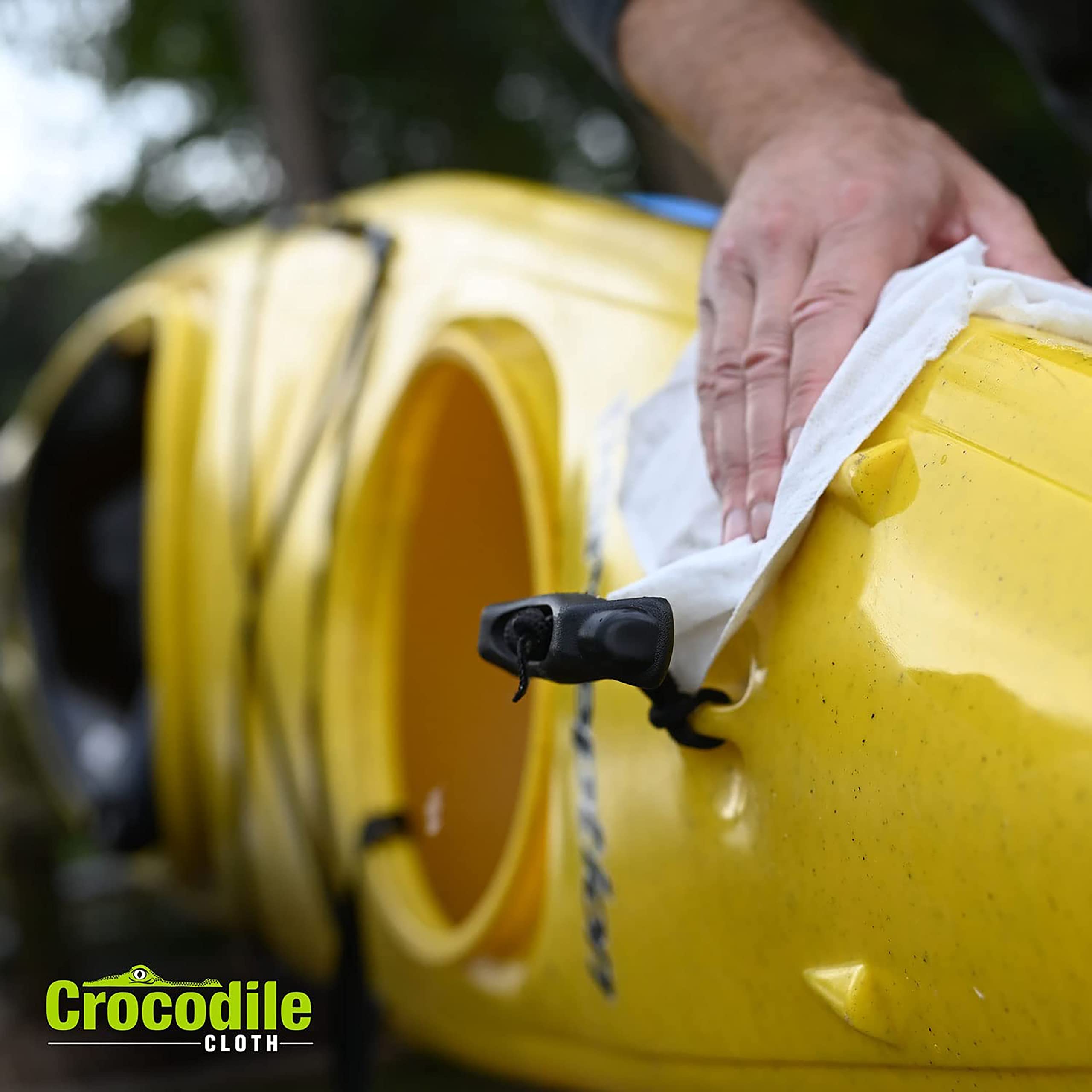 Crocodile Cloth Outdoor Cleaning Wipes – 80 Count Plant-Based Cloths (15