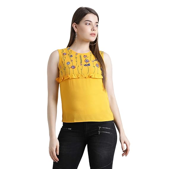 zink london yellow top
