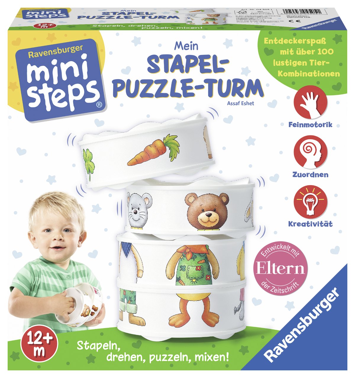 Ravensburger mini steps Stacking Game, My Stack Puzzle Tower