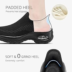 STQ Womens Slip on Walking Shoes Air-Cushion