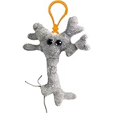 GIANT MICROBES Brain Cell Plush Keychain, Neuron Plush, Neuroscience Gift, Neurology Gifts, Science Plushies, Neuron Model Anatomy, Psychology Gifts, Psychology Decor, Brain Gift, TBI, Bag Charms