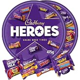 Cadbury Chocolate Selection Box of 10 Full Size British Chocolate Bars, Imported from the UK