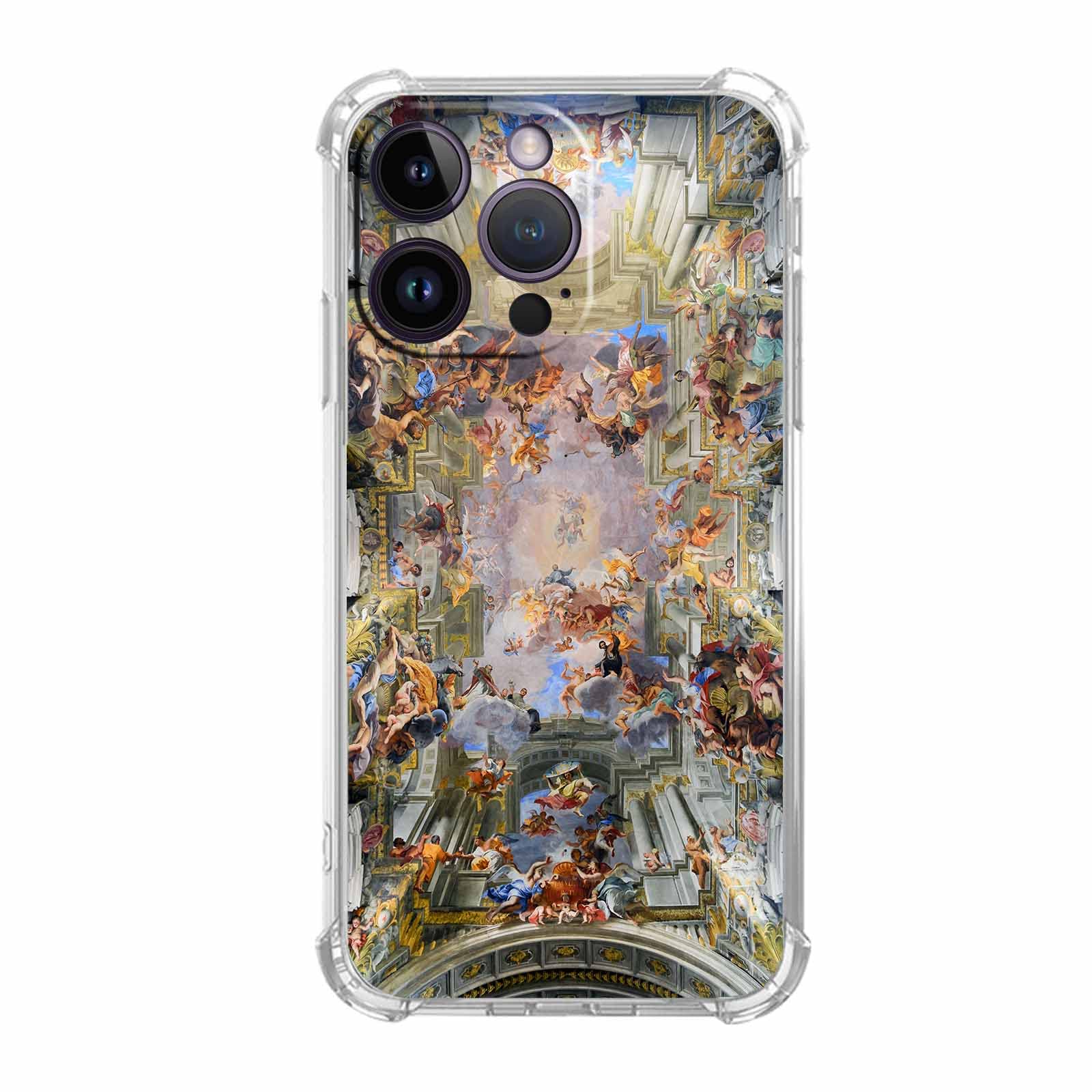 Photo 1 of Vesidurt Renaissance Art for iPhone 14 Pro Max Case,Aesthetic Europe Painting Case for Men Women,Unique Soft TPU Bumper Case Compatible with iPhone 14 Pro Max