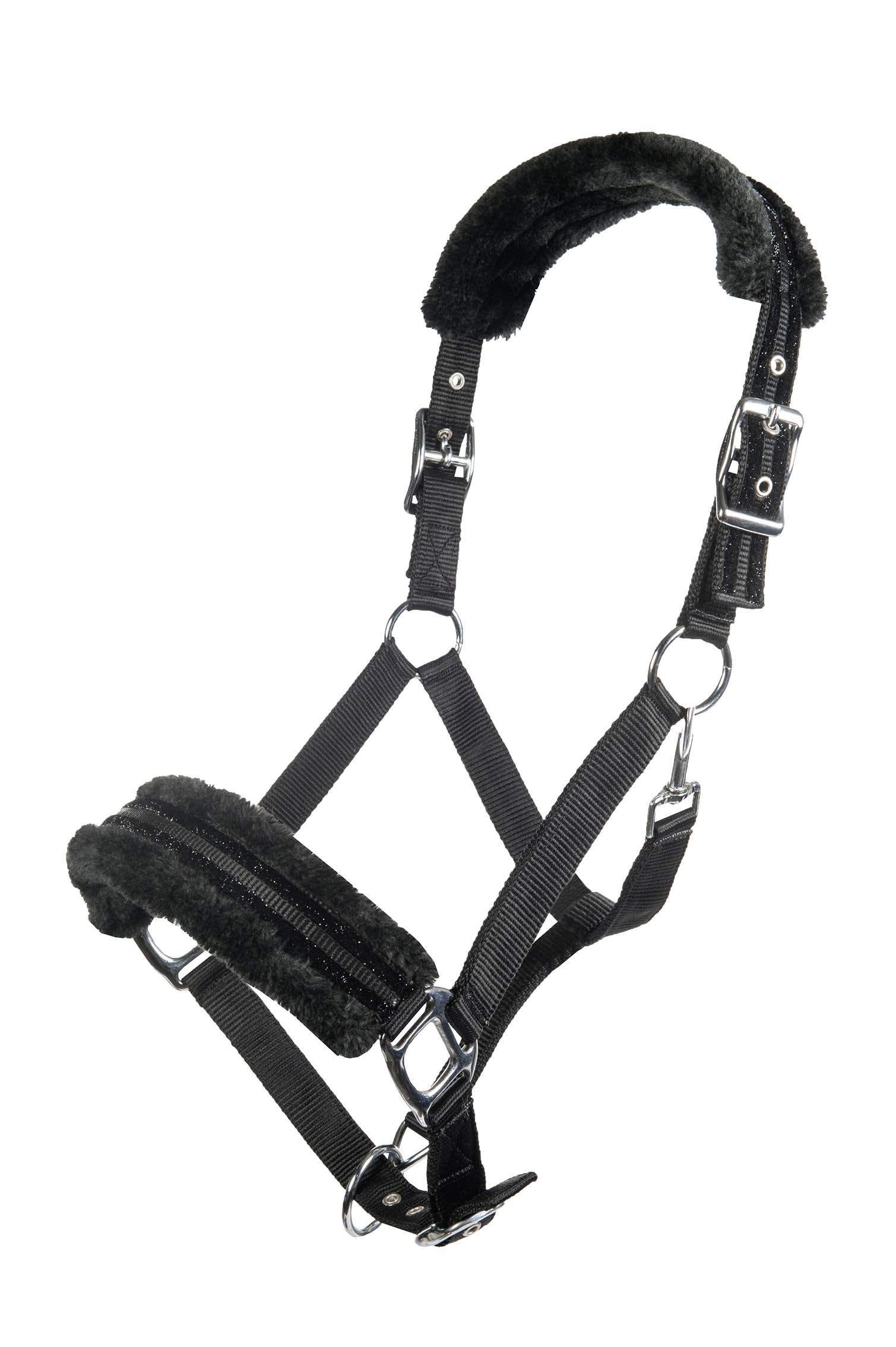 HKM Halter Black Pony
